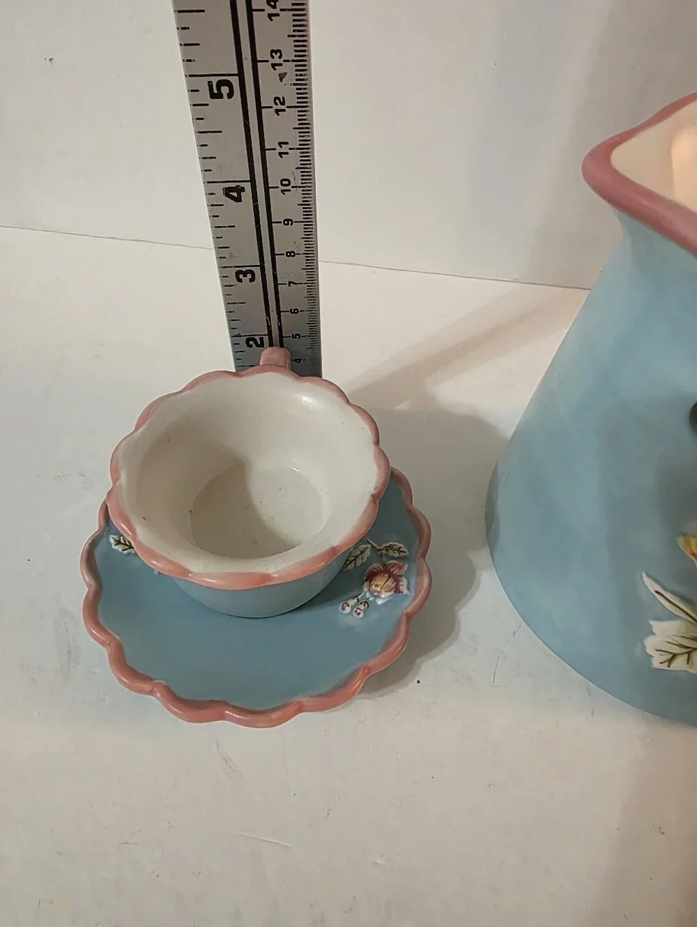 Yankee Candle Cottage Floral Wax Warmer Set 2003 Retired NWT